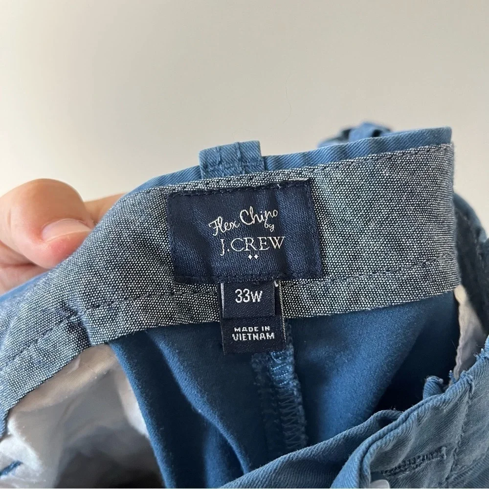 J. Crew Flex Chino‎ Dark Blue Shorts 33W